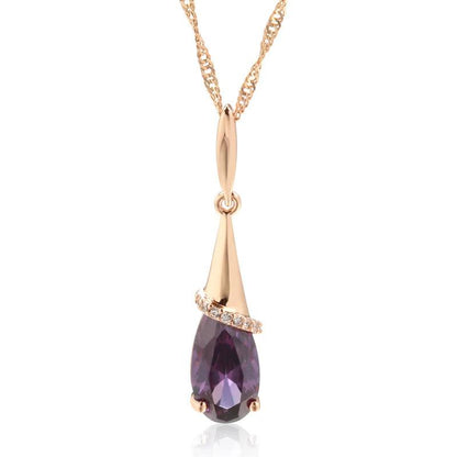 Royal Tear Drop Necklace