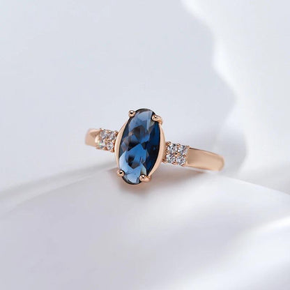Ocean Sapphire Royal Ring