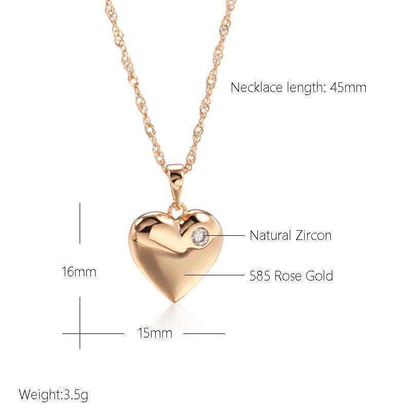 The Empress Heart Pendant
