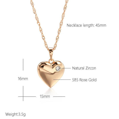 The Empress Heart Pendant