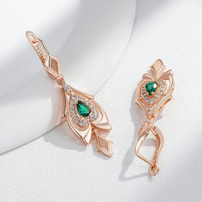 The Emerald Queen Earrings