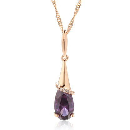 Royal Tear Drop Necklace