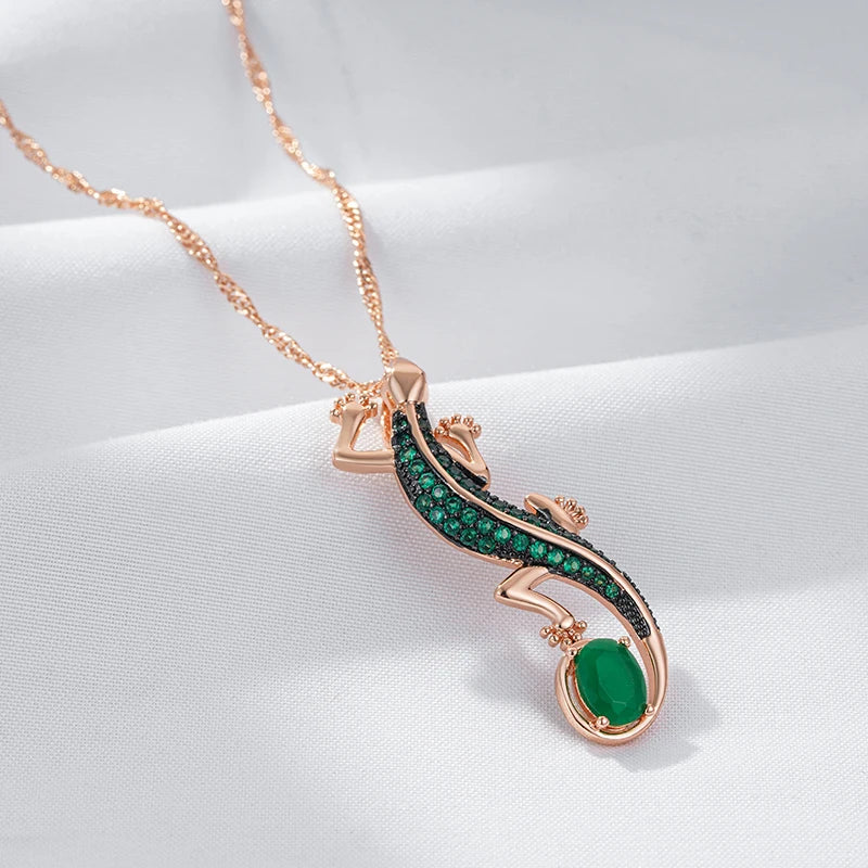Imperial Shadow Reptile Necklace