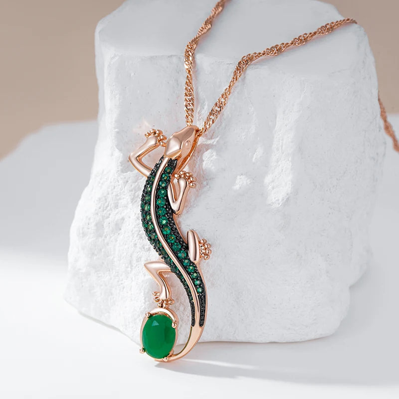 Imperial Shadow Reptile Necklace