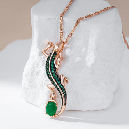 Imperial Shadow Reptile Necklace
