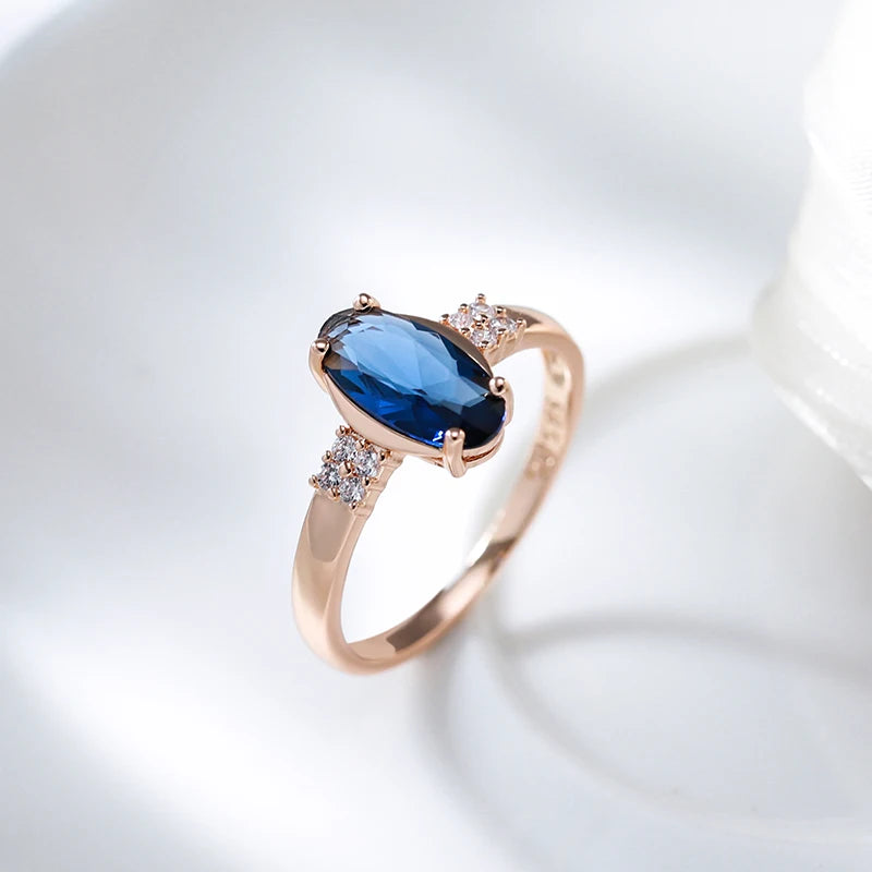Ocean Sapphire Royal Ring