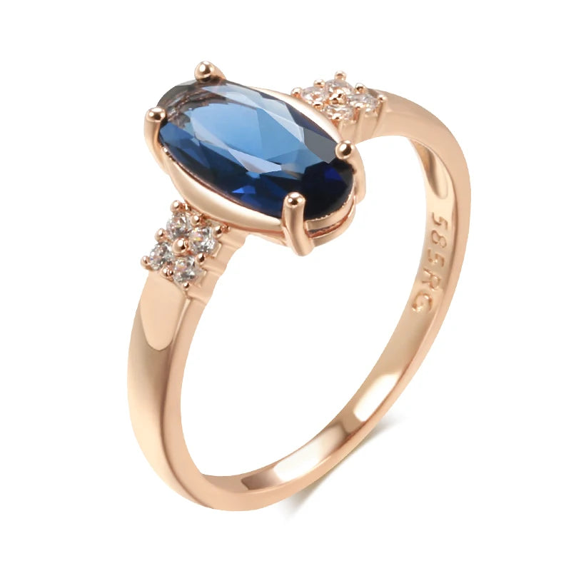Ocean Sapphire Royal Ring