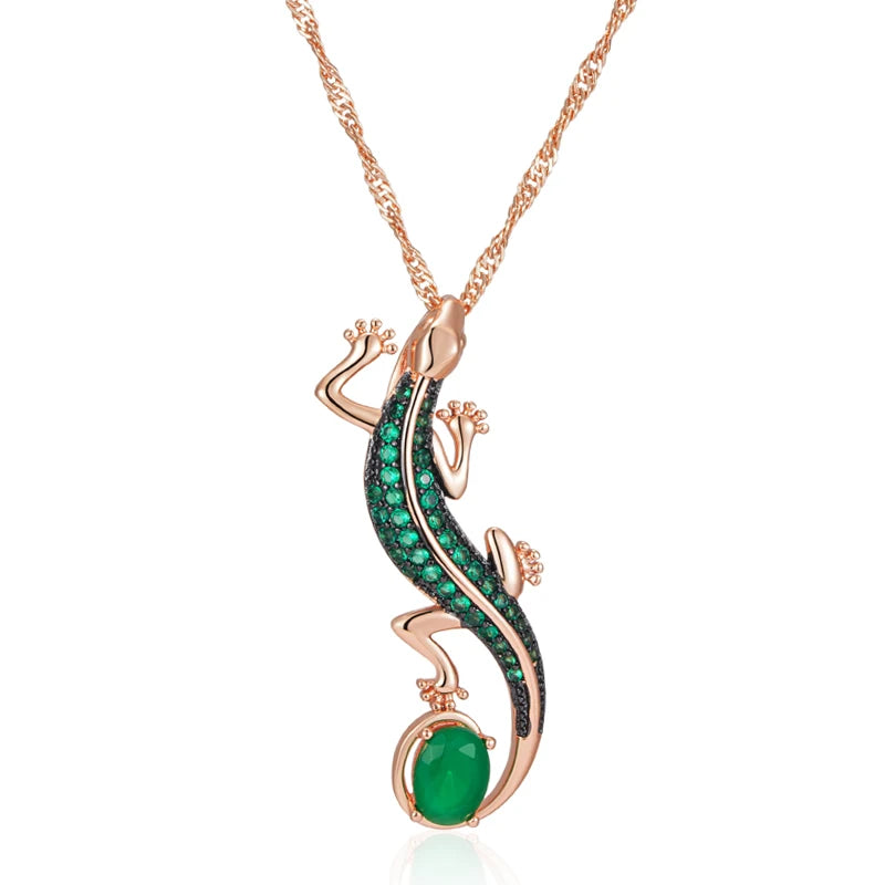 Imperial Shadow Reptile Necklace