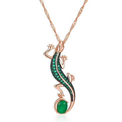 Imperial Shadow Reptile Necklace