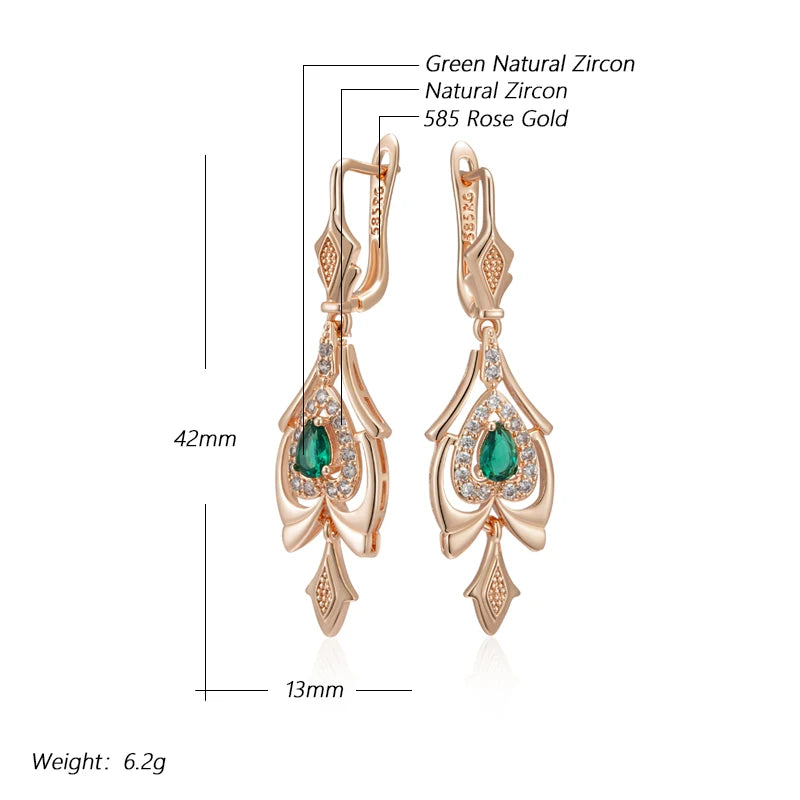 The Emerald Queen Earrings