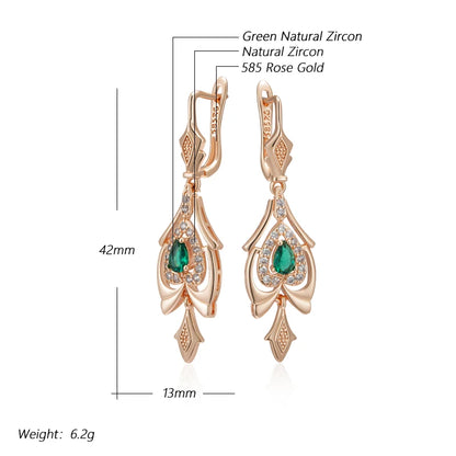The Emerald Queen Earrings