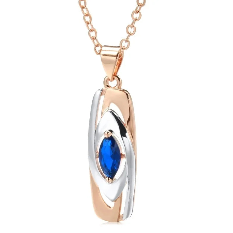 The Sapphire Queen Pendant