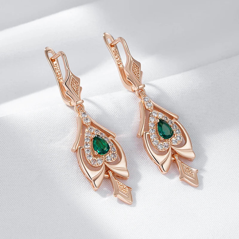 The Emerald Queen Earrings