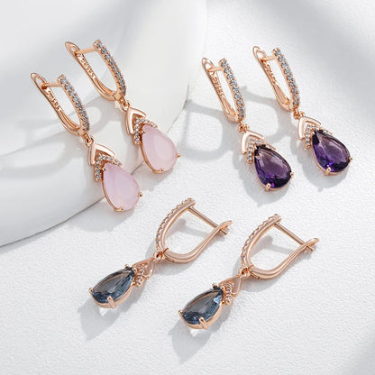 The Ruby Drop Earrings