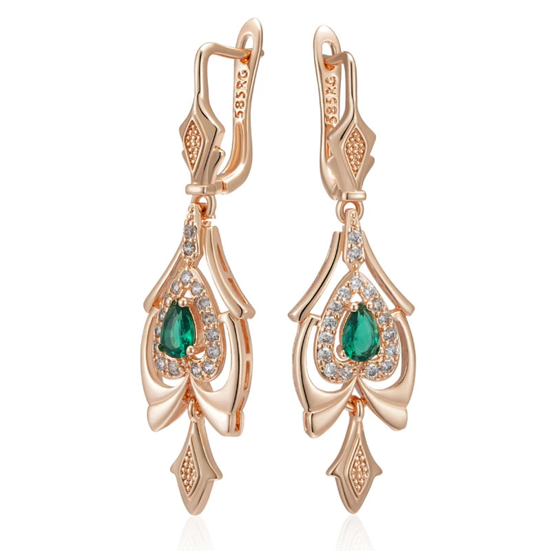 The Emerald Queen Earrings
